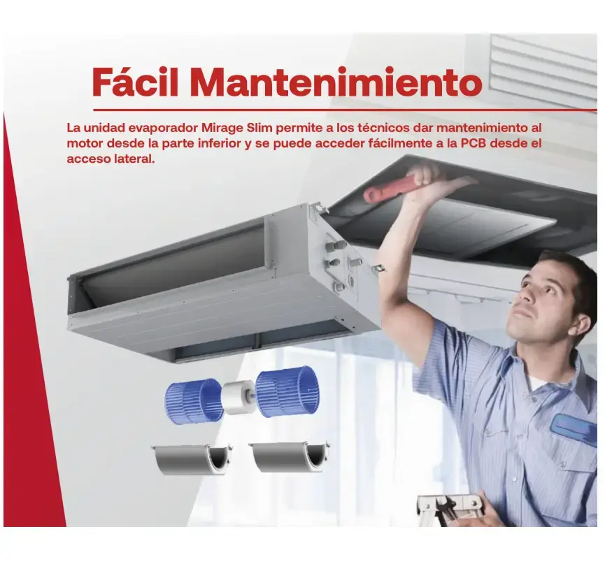 Fan & Coil CLC601N y EDC601M Mantenimiento Simplificado
