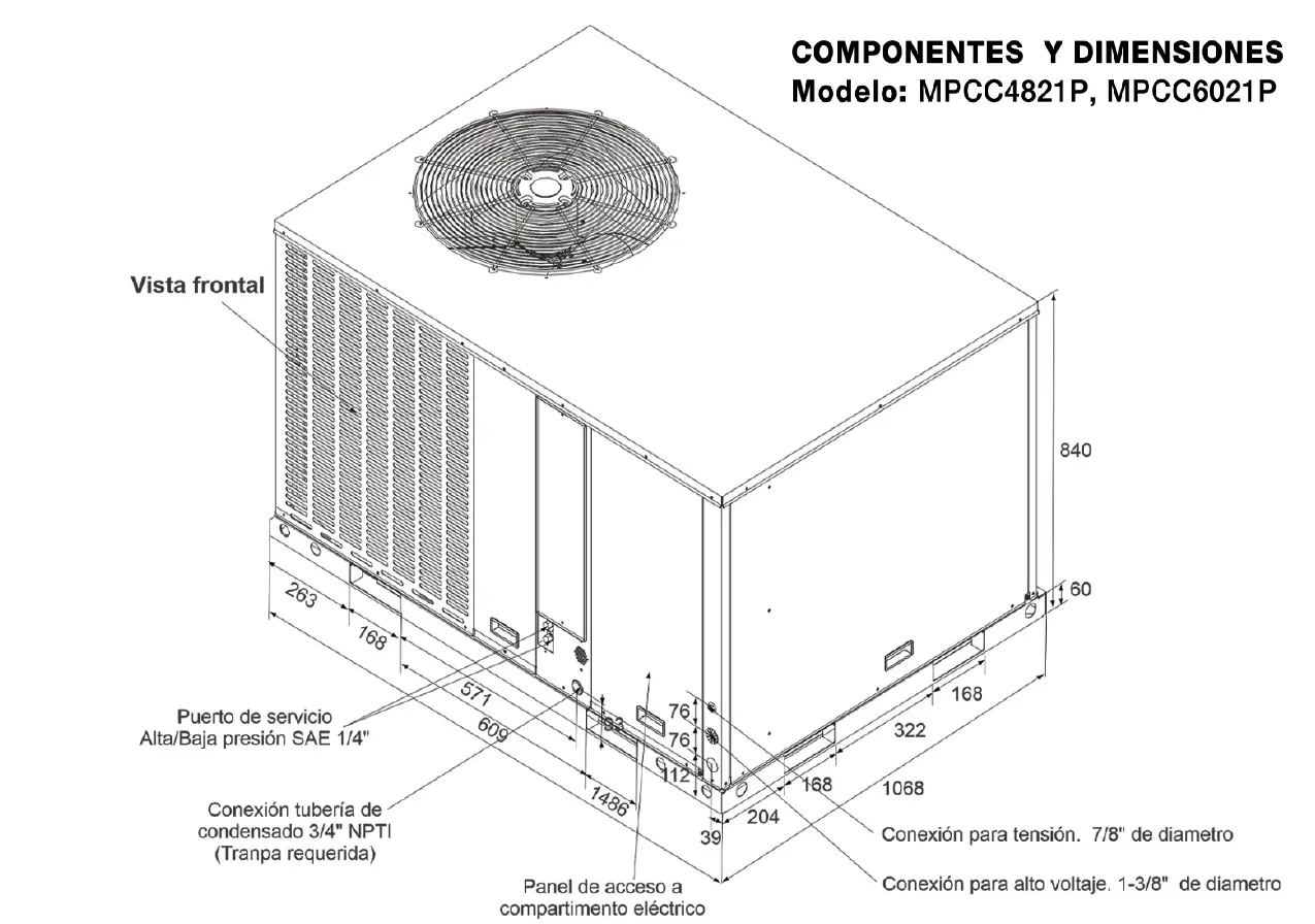Paquete 5 Ton MPCC6021P Mirage