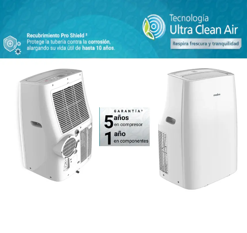 Aire Acondicionado Portátil Mabe Aire Acondicionado Portátil León