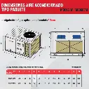 Medidas y peso Paquete 5.5 TR Inverter Aire Acondicionado .webp