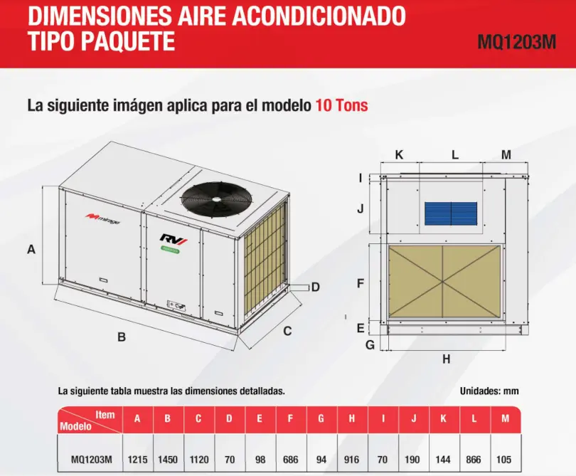 Medidas Paquete 10 Ton Mirage MQ1203M.webp
