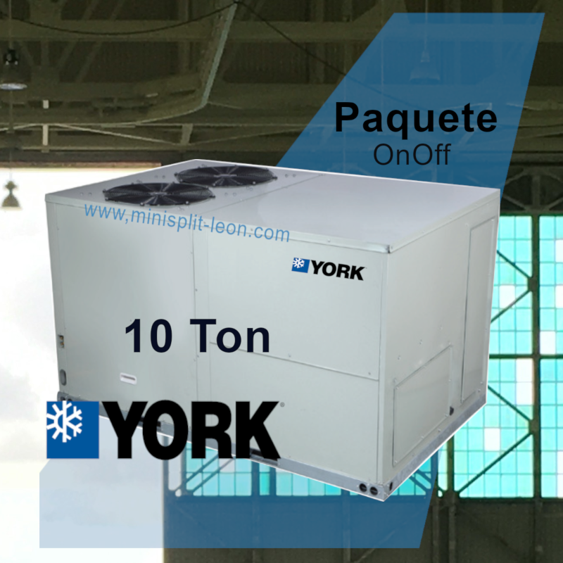 Paquete York 10 Ton YMMRZC120BAAKBKX