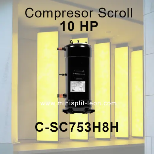 [C-SC753H8H] C-SC753H8H Compresor Scroll 10 HP